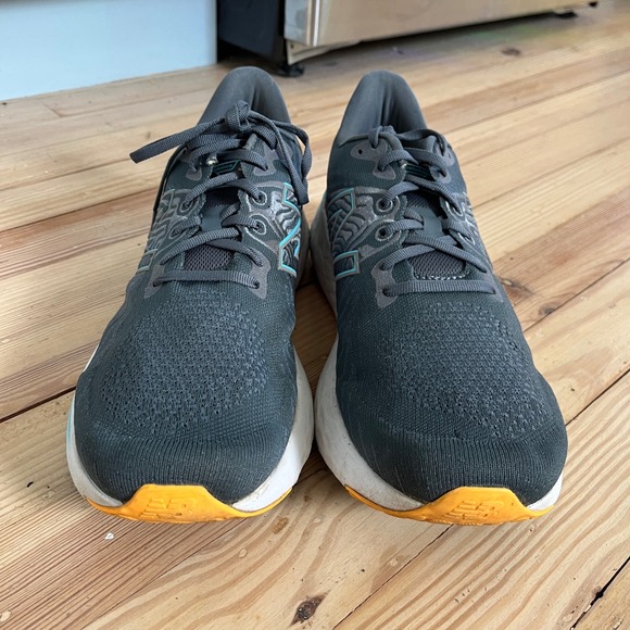 New Balance Fresh Foam X 880v13 Men's Running Shoes Grey Blue Orange Athletic - Picture 3 of 10